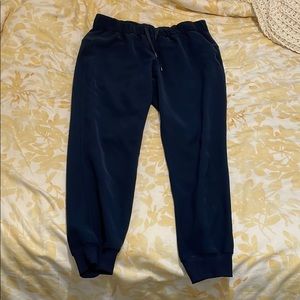 Navy blue lululemon joggers